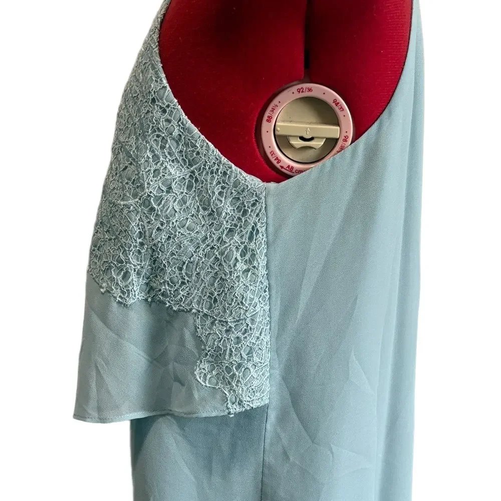 Marciano Light Blue Lace Overlay Chemise MM234 - Picture 9 of 12